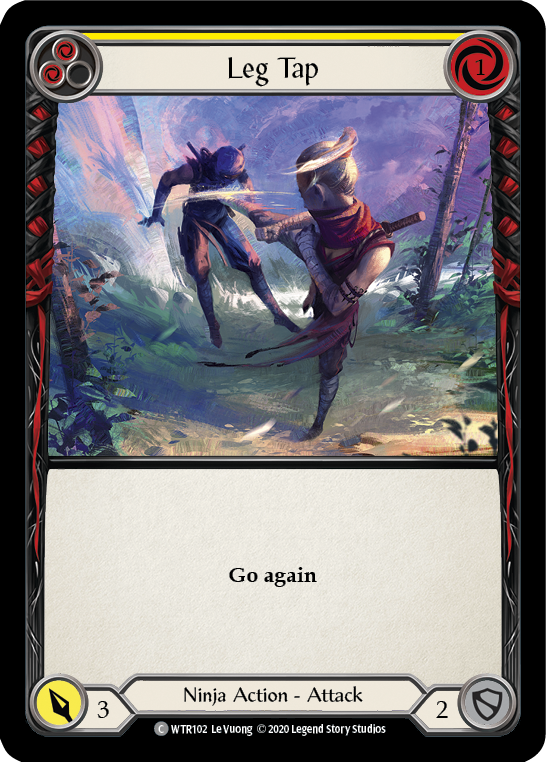 Leg Tap (Yellow) [WTR102] Unlimited Edition Normal Flesh And Blood Single Flesh And Blood   