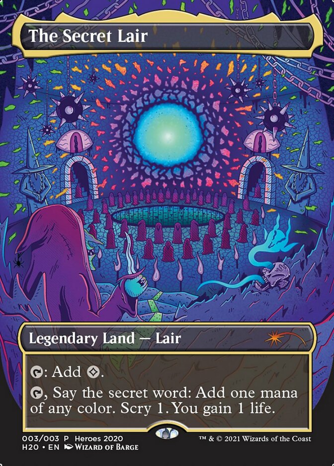 The Secret Lair [Heroes of the Realm 2020] MTG Single Magic: The Gathering   