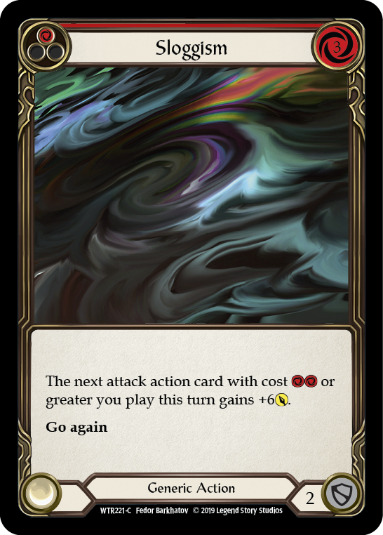 Sloggism (Red) [WTR221-C] Alpha Print Normal Flesh And Blood Single Flesh And Blood   