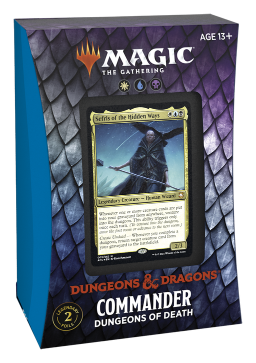 MTG Adventures in the Forgotten Realms Commander: Dungeons of Death MTG Sealed Wizards of the Coast   
