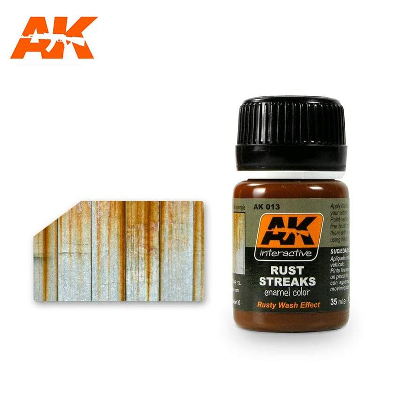 AK Interactive: Rust Streaks Model Paints AK INTERACTIVE