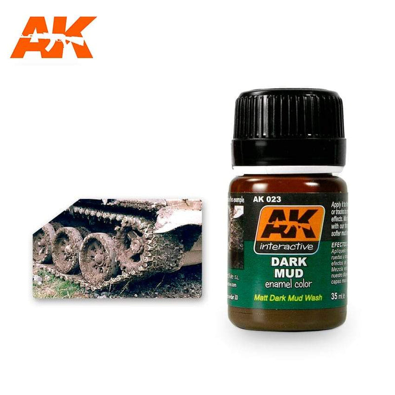 AK Interactive: Dark Mud Effects Basing Materials AK INTERACTIVE