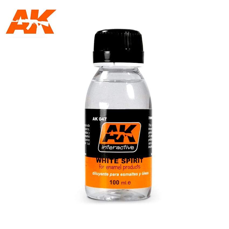 AK Interactive: White Spirit 100ml Model Paints AK INTERACTIVE