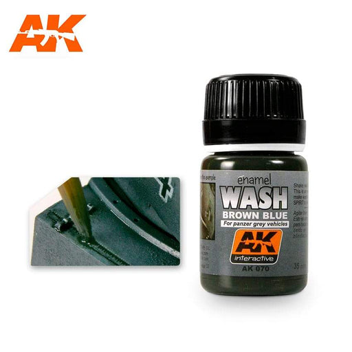 AK Interactive: Wash For Panzer Grey Vehicles Model Paints AK INTERACTIVE