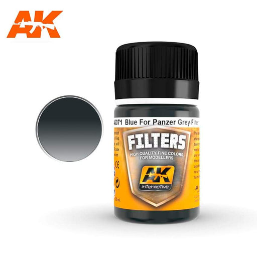 AK Interactive: Filter For Panzer Grey Vehicles Model Paints AK INTERACTIVE
