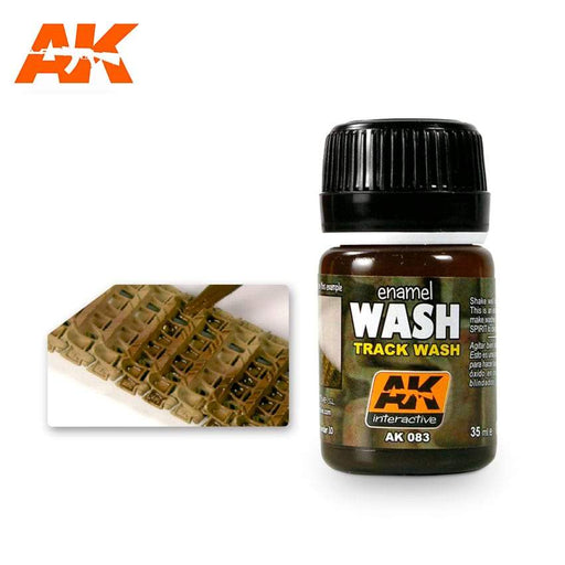 AK Interactive: Track Wash Model Paints AK INTERACTIVE