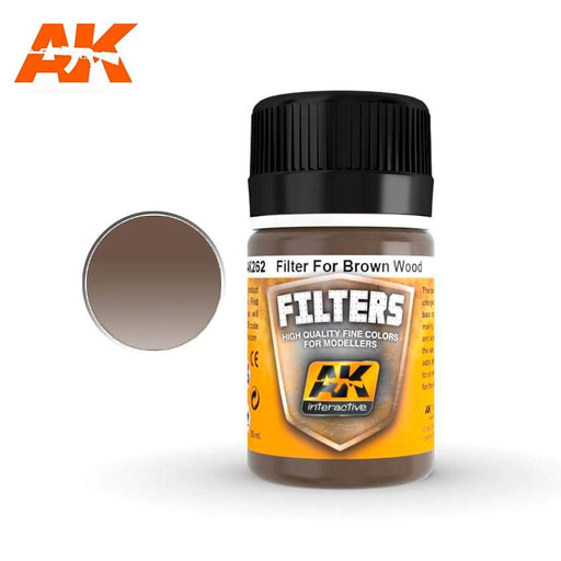 AK Interactive: Dark Filter For Wood Model Paints AK INTERACTIVE