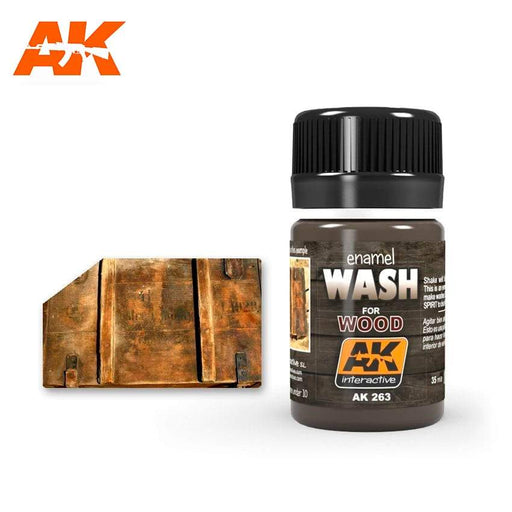 AK Interactive: Wash For Wood Model Paints AK INTERACTIVE