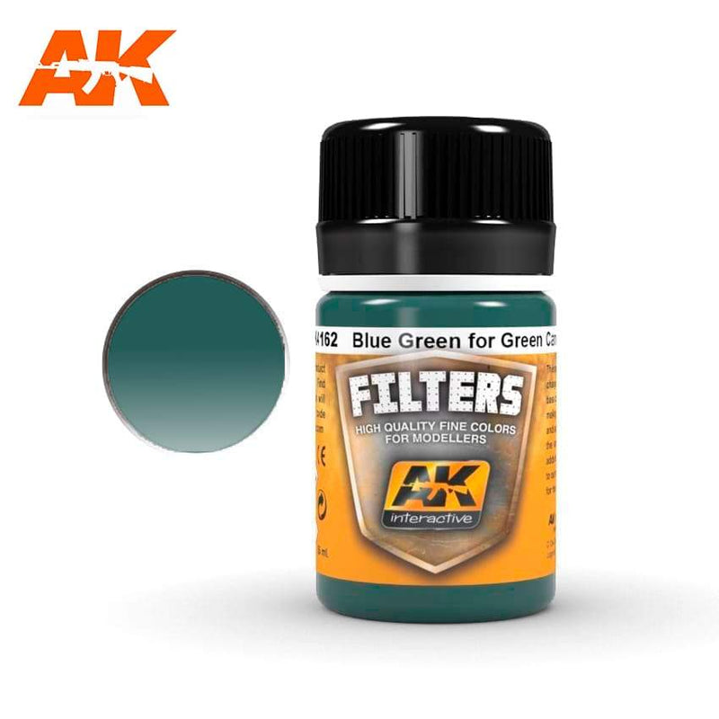 AK Interactive: Light Filter For Green Vehicles Model Paints AK INTERACTIVE