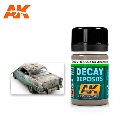 AK Interactive: Decay Deposit For Abandoned Vehicles Model Paints AK INTERACTIVE