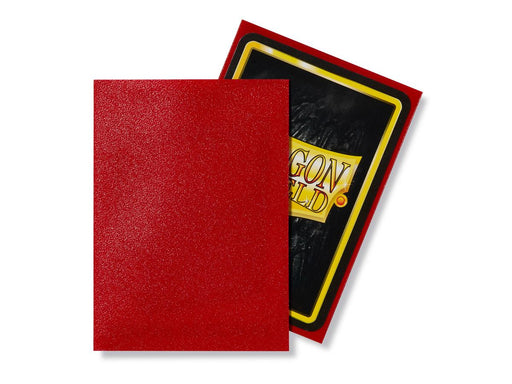 Dragon Shield: Matte Sleeves - Ruby 100Ct Card Sleeves Dragon Shield