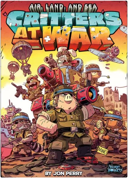 Air, Land & Sea: Critters At War Board Games Arcane Wonders   