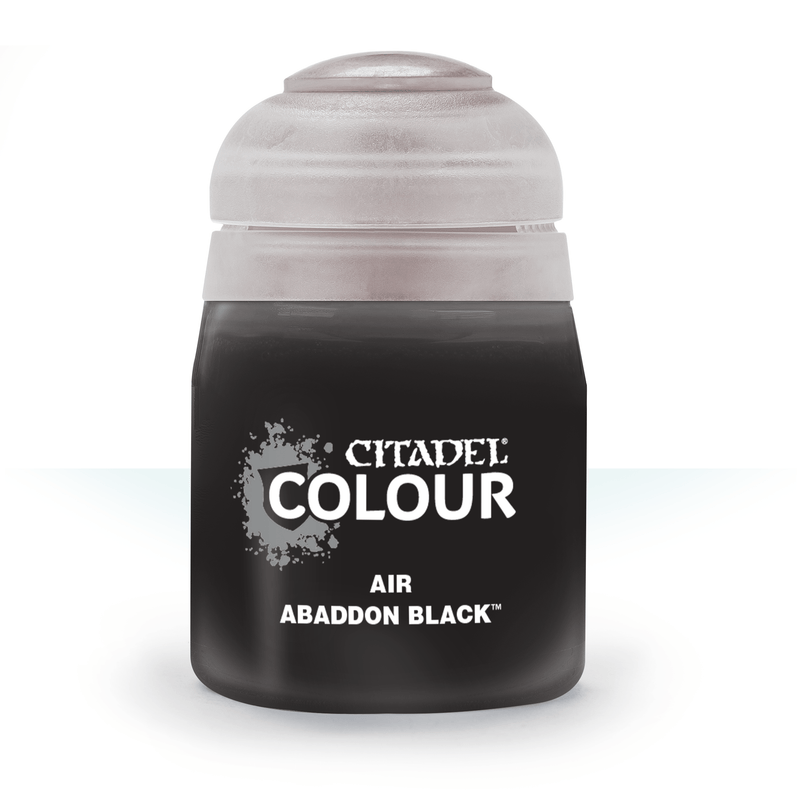 Citadel: Abaddon Black - Air Model Paints Games Workshop