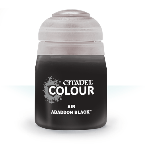 Citadel: Abaddon Black - Air Model Paints Games Workshop