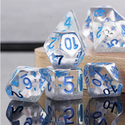 Foam Brain Games Arctic Fox 7-Die Set Dice & Gaming Accessories Foam Brain Games
