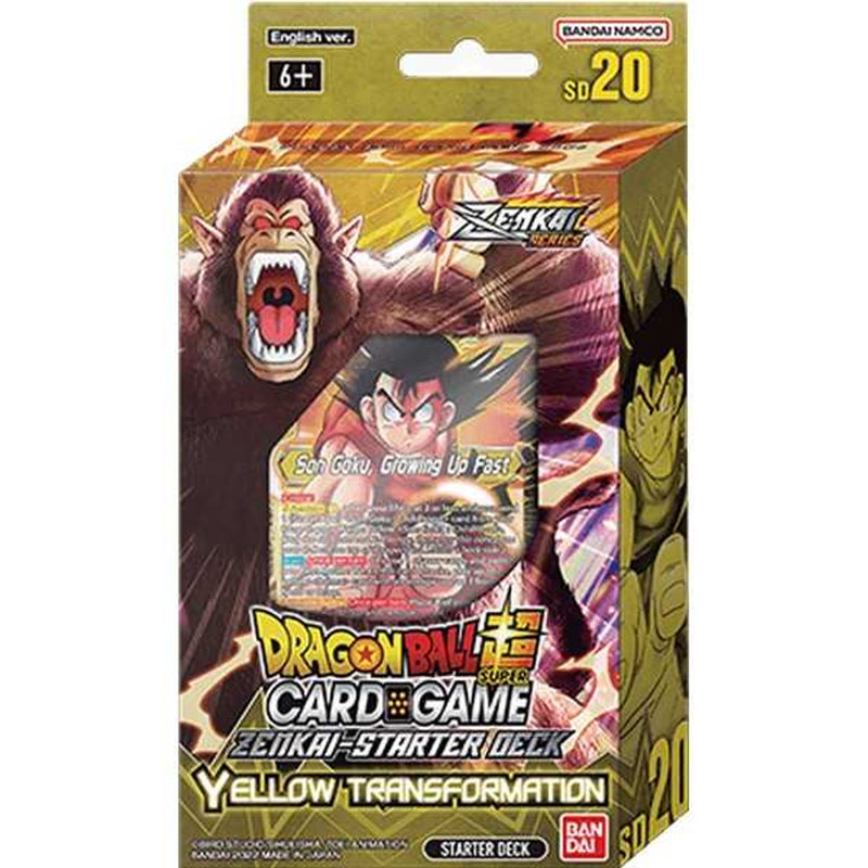 Dragon Ball Super: Dawn of the Z-Legends [DBS-B18]- Yellow Transformation Starter Deck Dragon Ball Super Sealed Bandai   