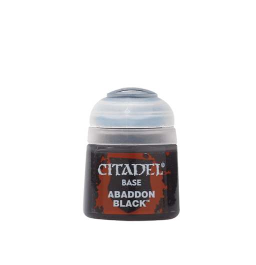 Citadel: Abaddon Black - Base Model Paints Games Workshop
