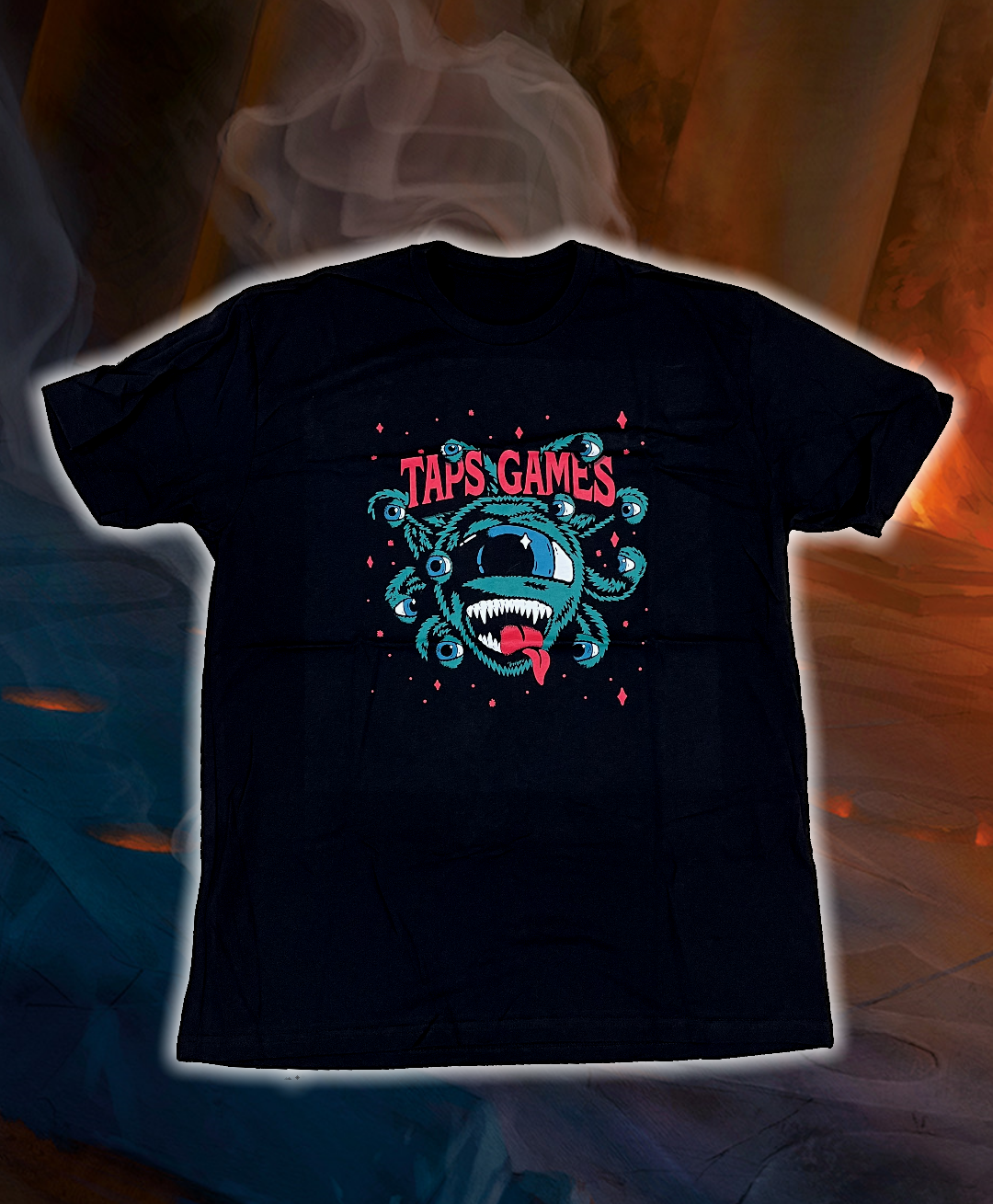 Taps Games "Dungeon Monster" T-Shirt Apparel & Merchandise Taps Games   