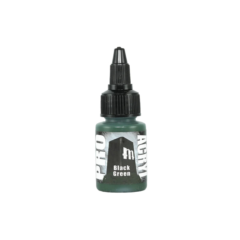 Monument Hobbies: Pro Acryl - Black Green Model Paints Warp Speed Distribution