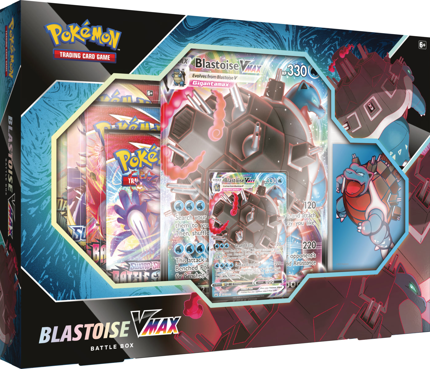 Pokémon Blastoise Vmax Battle Box Pokemon Sealed The Pokémon Company   