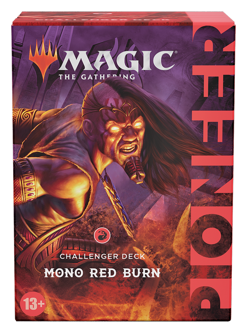 MTG Pioneer Challenger Deck 2021 - Mono Red Burn MTG Sealed Wizards of the Coast   