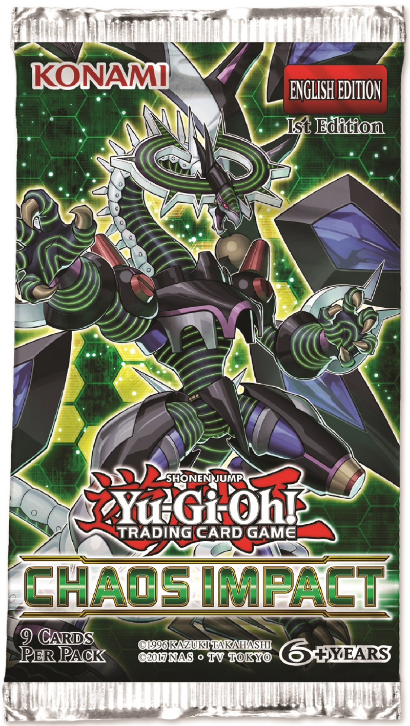 Yu-Gi-Oh! Chaos Impact Booster Pack Yugioh Sealed Konami   