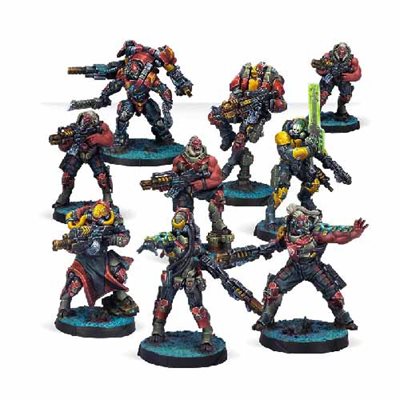 Infinity Combined Army (#934): Morat Aggression Forces Action Pack RPG Miniatures Corvus Belli   