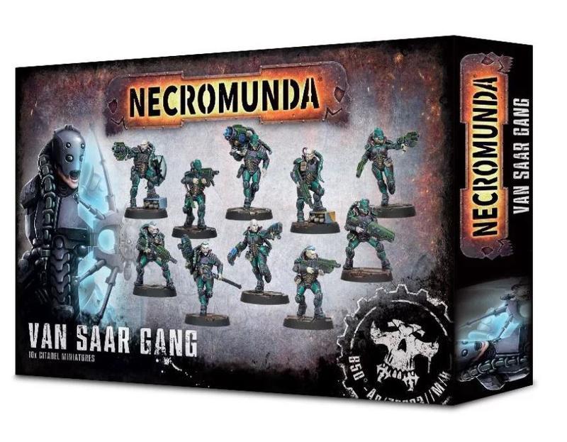 Necromunda: Van Saar Gang Necromunda Games Workshop   