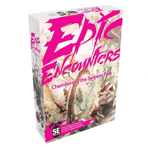 Epic Encounters: Chambers of the Serpent Folk Tabletop RPGs Steamforge Games