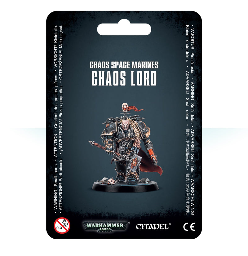 Chaos Space Marines: Chaos Lord  Games Workshop Warhammer 40k Taps Games Edmonton Alberta