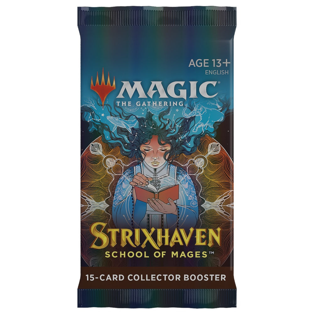 MTG Strixhaven: School Of Mages Collector Booster Pack MTG Sealed Wizards of the Coast   