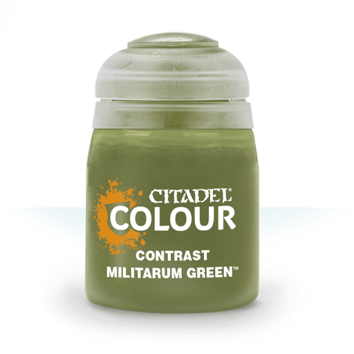 Citadel: Militarum Green - Contrast Model Paints Games Workshop