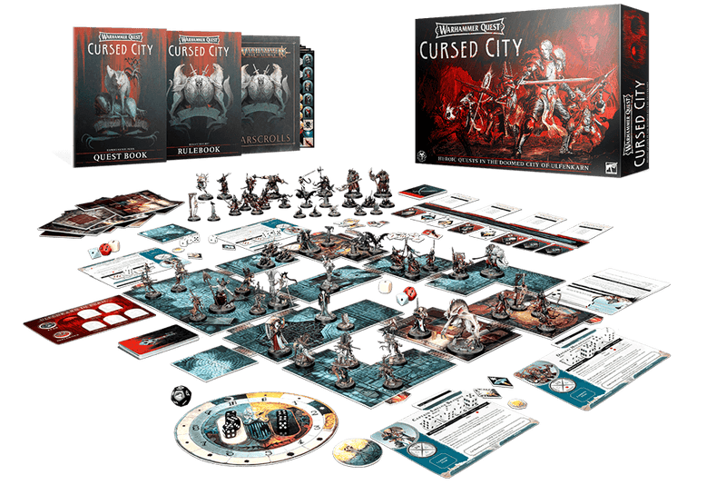 Warhammer Quest: Cursed City  Games Workshop Age of Sigmar Taps Games Edmonton Alberta