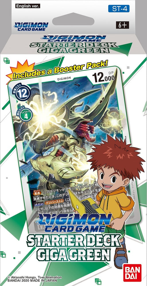 Digimon Starter Deck - Giga Green Digimon Sealed Bandai   