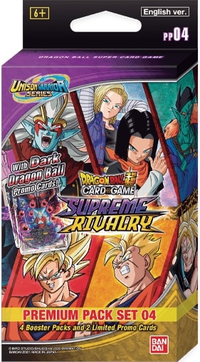 Dragon Ball Super: Unison Warrior Series 13- Premium Pack Set 04 Dragon Ball Super Sealed Bandai   