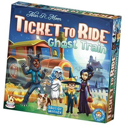 Ticket To Ride: Ghost Train Board Games Days of Wonder   