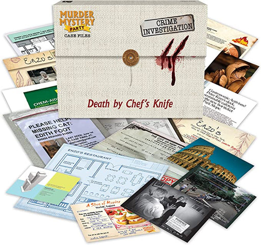 Murder Mystery Party: Death by Chef's Knife Board Games University Games   