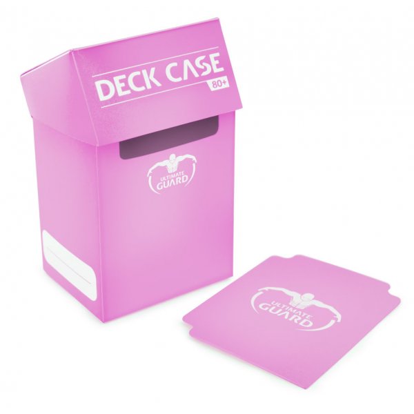 Ultimate Guard: Deck Case 80+ - Pink Deck Boxes & Storage Ultimate Guard
