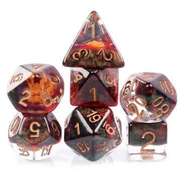 Foam Brain Games: Dragon Mask 7-Die Set Dice & Gaming Accessories Foam Brain Games