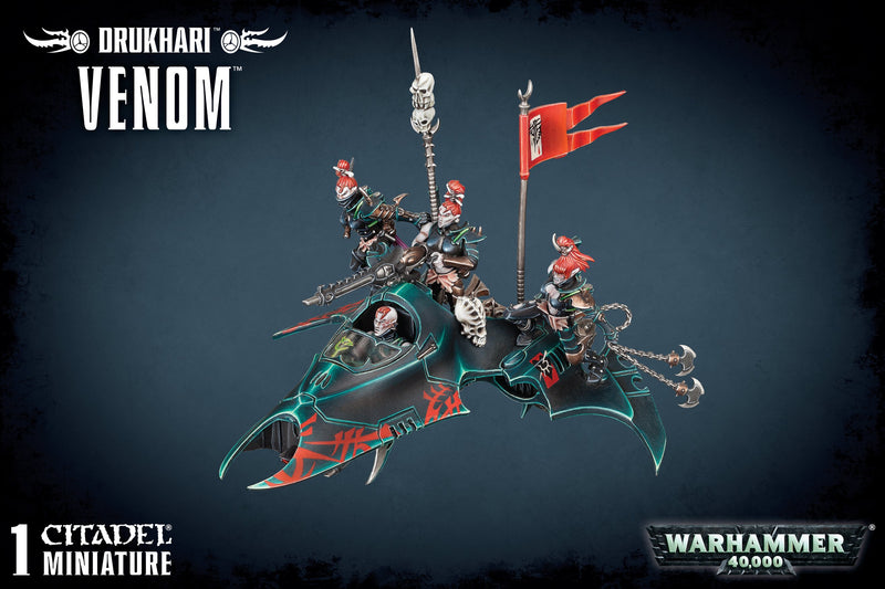 Drukhari: Venom  Games Workshop Warhammer 40k Taps Games Edmonton Alberta