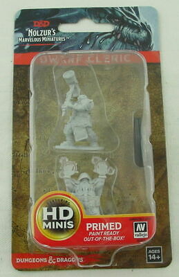 D&D Nolzur's Marvelous Miniatures: W2 Dwarf Cleric Unpainted Miniatures WizKids