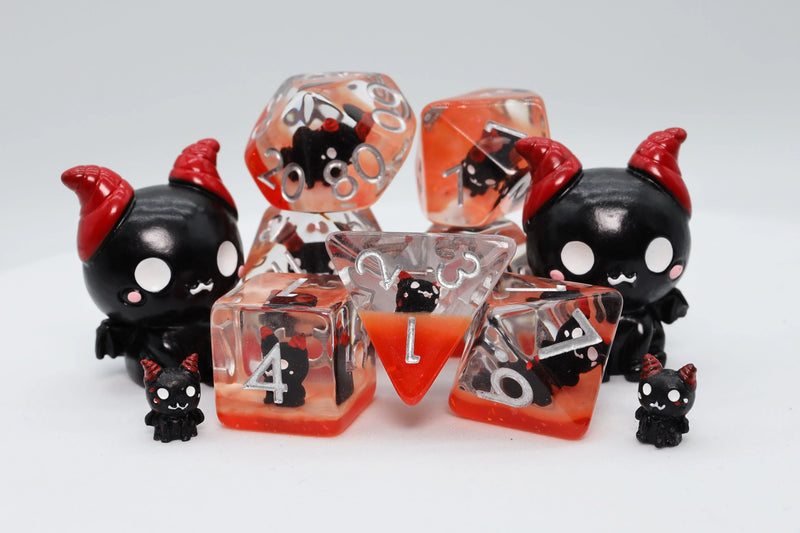 Foam Brain Games: Baby Fiend 7-Die Set Dice & Gaming Accessories Foam Brain Games