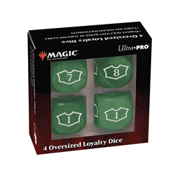 Ultra Pro: Magic the Gathering - Forest Loyalty 4Ct D6 Dice & Gaming Accessories Ultra Pro