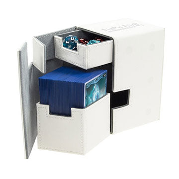 Ultimate Guard Flip'N'Tray Deck Case 100+ - White Deck Boxes & Storage Ultimate Guard