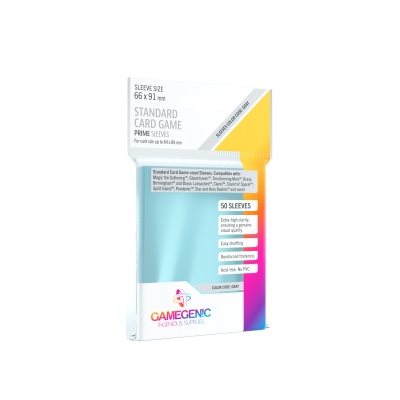 Gamegenic: Standard Card Sleeves (66mm x 91mm) 50Ct Card Sleeves Gamegenic