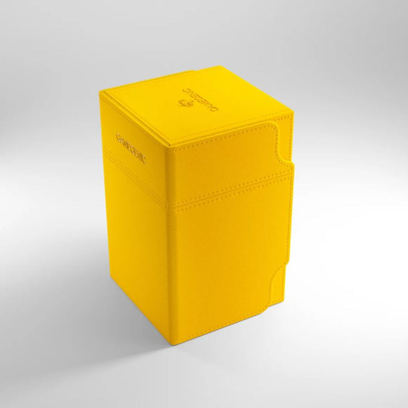 Gamegenic: Watchtower 100+ XL Convertible - Yellow Deck Boxes & Storage Gamegenic