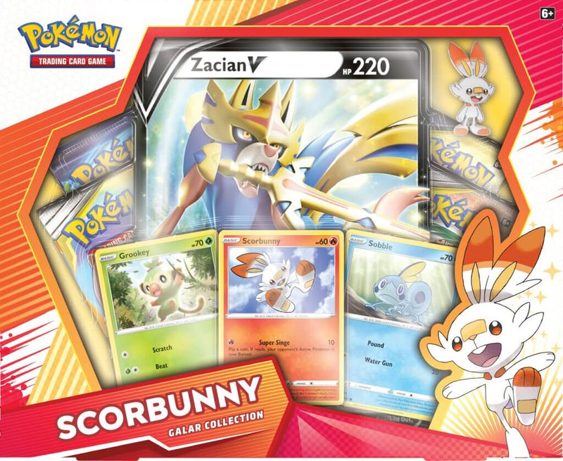 Pokémon Galar Collection Scorbunny Pokemon Sealed The Pokémon Company   