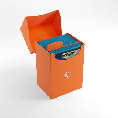Deck Holder 80+ Orange  Gamegenic Deck Box Taps Games Edmonton Alberta