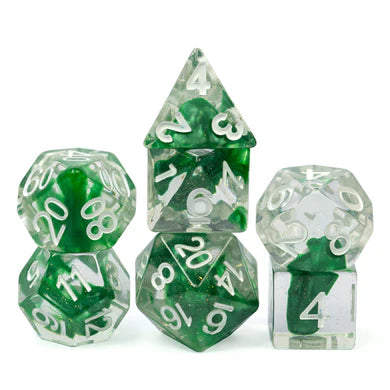 Foam Brain Games: Green Lava Lamp 7-Die Set Dice & Gaming Accessories Foam Brain Games