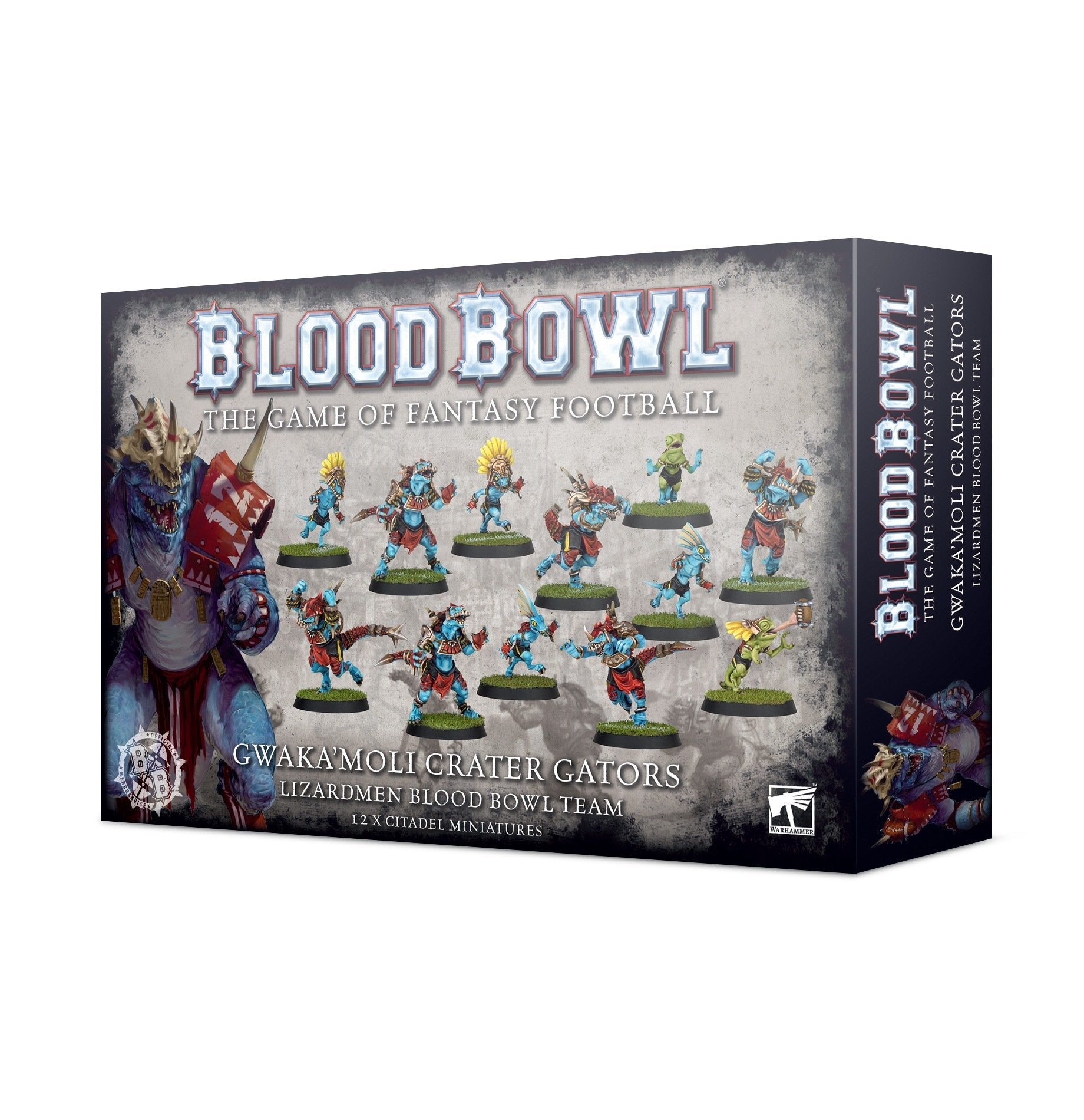 Blood Bowl: Lizardmen Team - Gwaka'moli Crater Gators Blood Bowl Games Workshop   